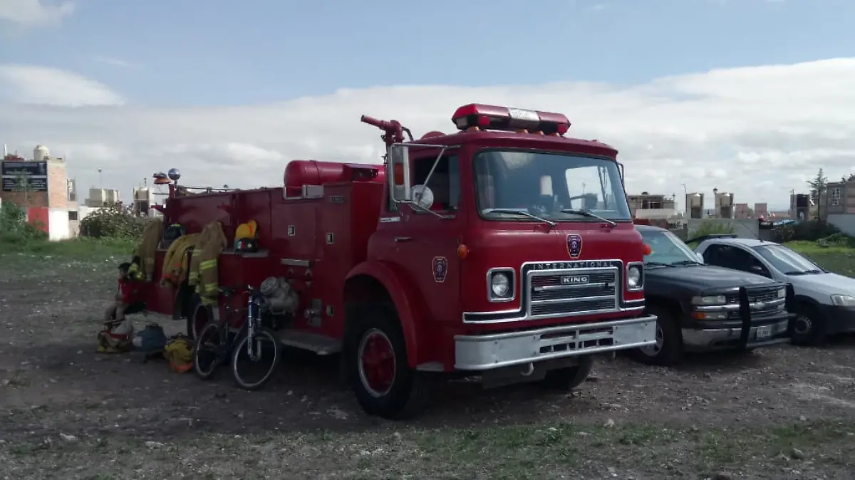 Unidad 36 tiene un camión motobomba para atender contingencias por incendios.